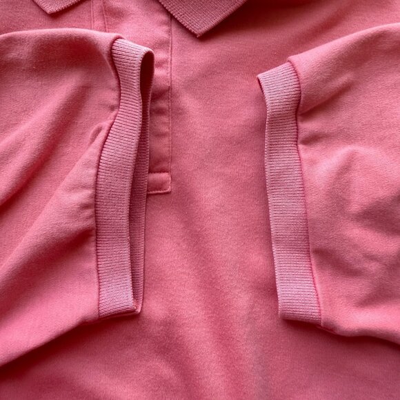 Polo Ralph Lauren Mens Classic Pink Polo Shirt XL Logo Embroidery 100% Cotton - Picture 5 of 7